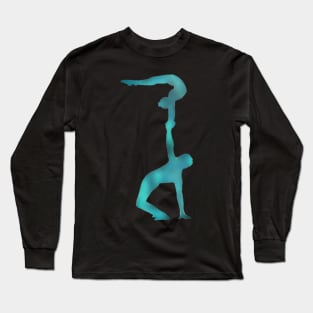 A mixed pair doing 2-1 overarch Long Sleeve T-Shirt